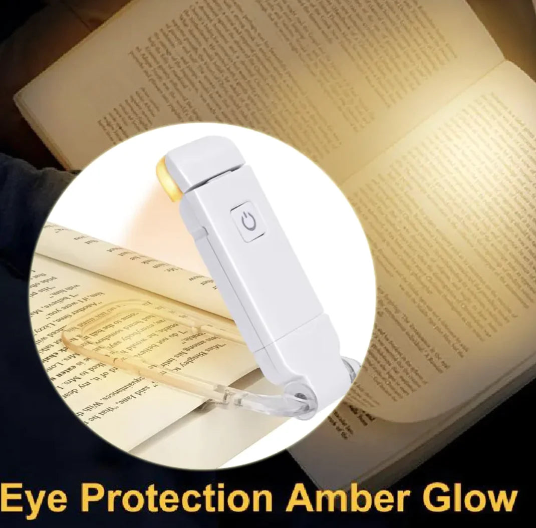 USB Rechargeable Clip-On Book Light