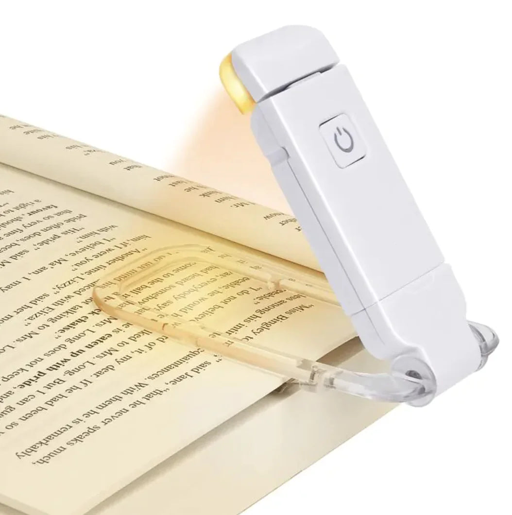 USB Rechargeable Clip-On Book Light