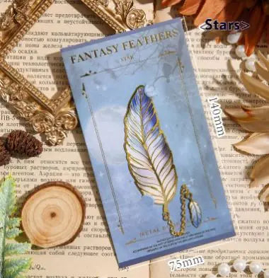 Metal Feather Bookmark