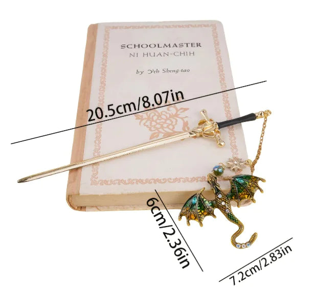 Dragon Bookmark Pendant