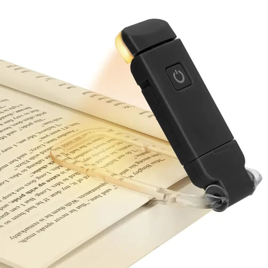USB Rechargeable Clip-On Book Light